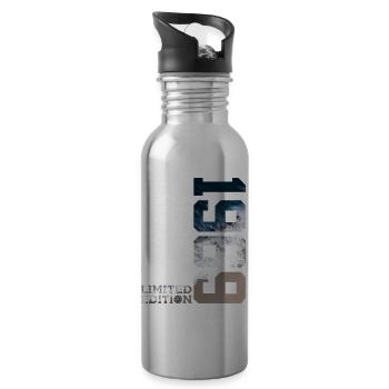 57TH BIRTHDAY LIMITED EDITION 1969 - Water bottle with straw - silver - Right