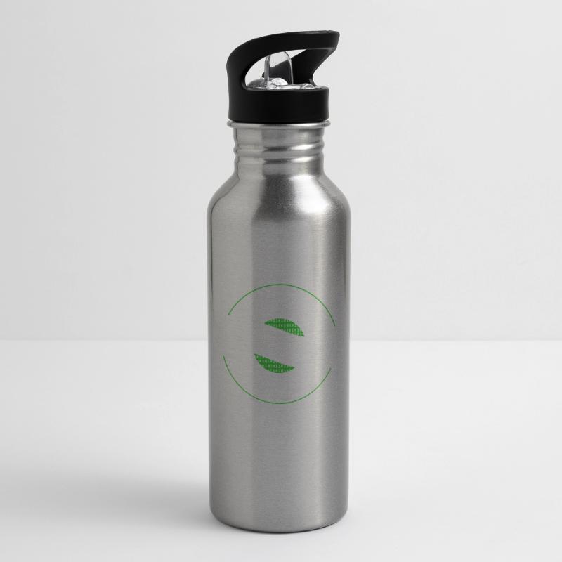 Cybersecurity Expert Hacker IT Security Hack Water bottle with straw
