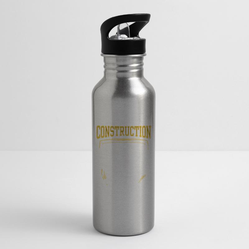 Construction team Teamwork Construction site Construction worker Construction team Water bottle with straw
