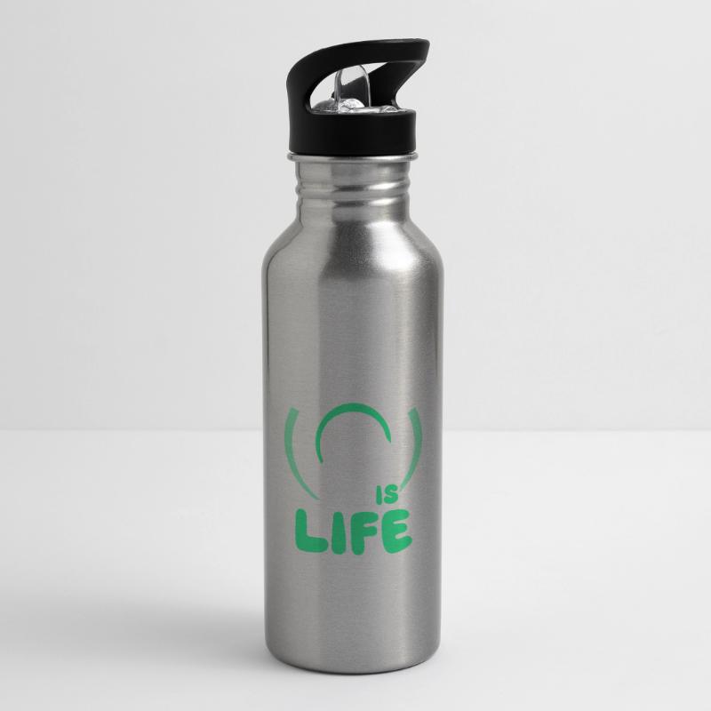 Coding Is Life Code Coder Programmer Water bottle with straw