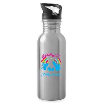 Dance Teacher Dance Teacher Dance School Dance Course - Water bottle with straw - silver - Right