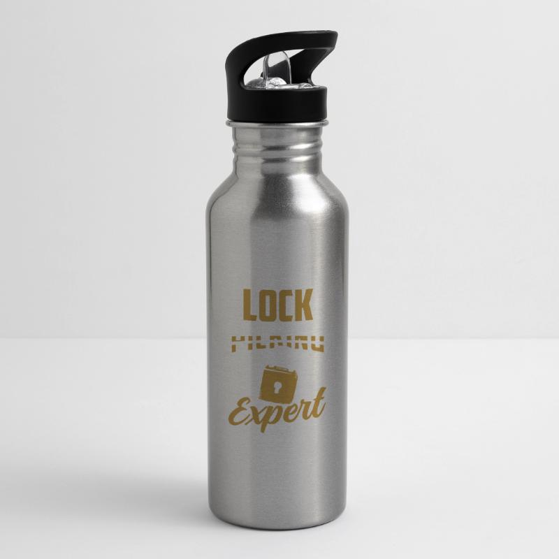Lockpicking Expert Cracking Lock Lock Picking Gourde avec paille intégrée