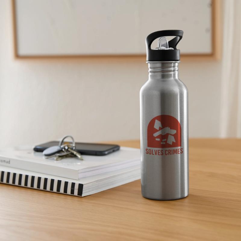 Forensics Forensic Experts Forensic Evidence Water bottle with straw