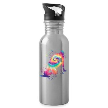Sprinter Colorsplash Sprintender Sprint - Trinkflasche mit integriertem Trinkhalm - Lightsilver - Rechts
