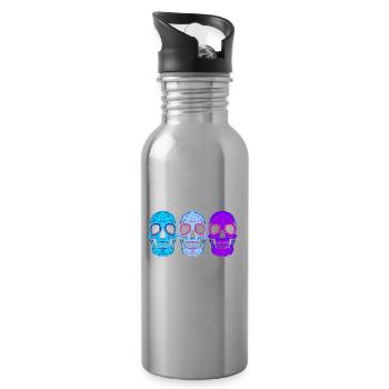 MRI Radiologist Radiology Rad Tech X-ray - Water bottle with straw - silver - Right