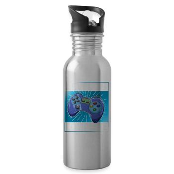 Level 18 Complete - Trinkflasche mit integriertem Trinkhalm - Lightsilver - Rechts