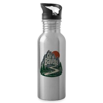 Col de Bavella Granite Climb Corsica Road Cycling - Trinkflasche mit integriertem Trinkhalm - Lightsilver - Rechts