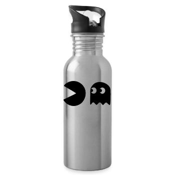 ghost - Water bottle with straw - silver - Right