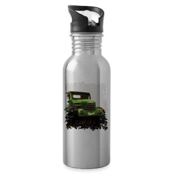 Garant K 30 Robur - Gourde avec paille intégrée - argent clair - Droite