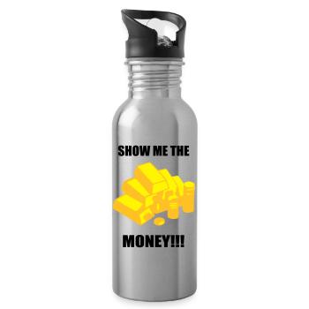 Show me the money - gold - Water bottle with straw - silver - Right