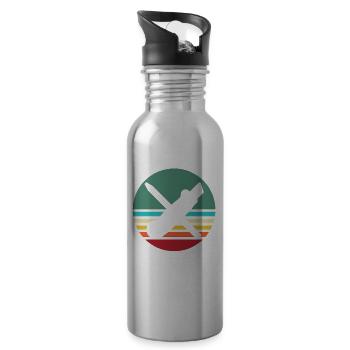 Model Making Tool Model Builder - Water bottle with straw - silver - Right