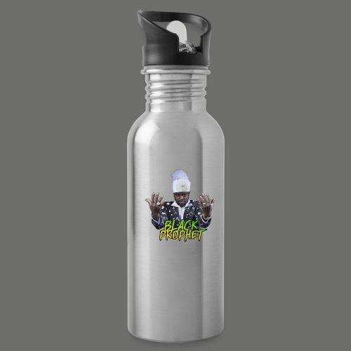 BLACK PROPHET - Trinkflasche mit integriertem Trinkhalm