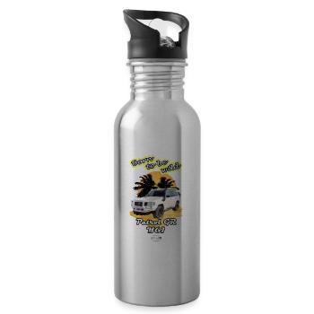 Patrouille GR Y61 - Trinkflasche mit integriertem Trinkhalm - Lightsilver - Rechts
