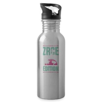 Zrce Party Edition - Water bottle with straw - silver - Right