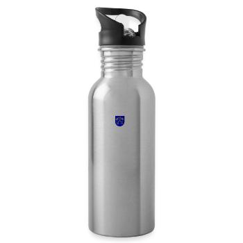 therapie sankt peter ording T Shirt - Trinkflasche mit integriertem Trinkhalm - Lightsilver - Rechts