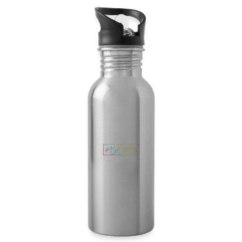 Jga 2023 - Trinkflasche mit integriertem Trinkhalm - Lightsilver - Rechts