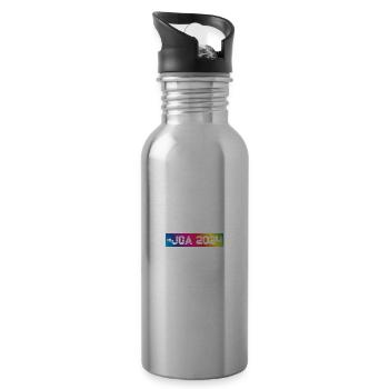 Jga 2024 Bunt - Trinkflasche mit integriertem Trinkhalm - Lightsilver - Rechts