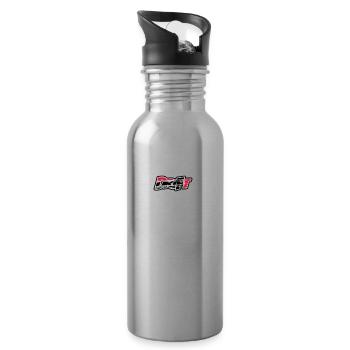 Drift Motorsport Hooning - Gourde avec paille intégrée - argent clair - Droite