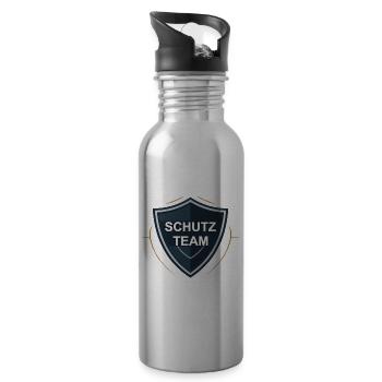 Protection team - Water bottle with straw - silver - Right