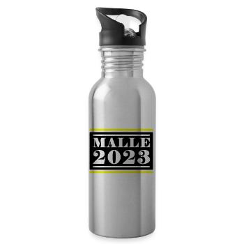 Malle 2023 - Water bottle with straw - silver - Right