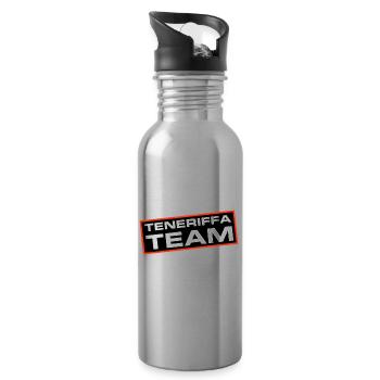 Teneriffa Team - Trinkflasche mit integriertem Trinkhalm - Lightsilver - Rechts