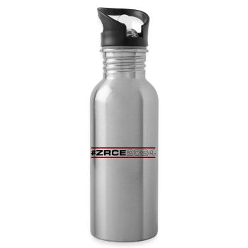 Zrce 2024 - Trinkflasche mit integriertem Trinkhalm - Lightsilver - Rechts
