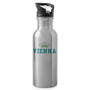 Vienna 2024 Wien Krone - Water bottle with straw - silver - Right