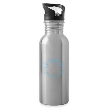 Captain Captain Boat Owner Boat - Water bottle with straw - silver - Right
