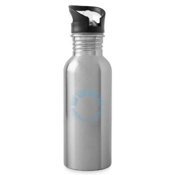 Captain Captain Boat - Water bottle with straw - silver - Right
