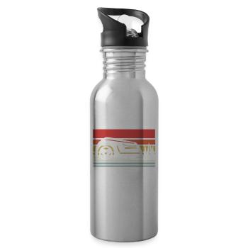 Tondeuse robot Robot tondeuse - Gourde avec paille intégrée - argent clair - Droite