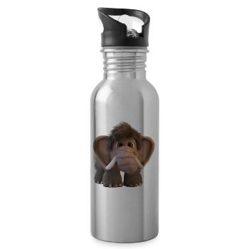Mammut Baby - Trinkflasche mit integriertem Trinkhalm - Lightsilver - Rechts