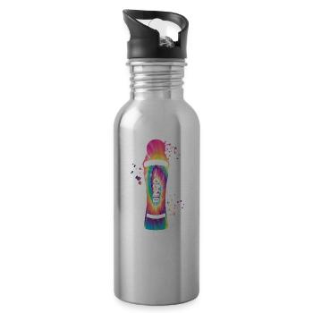 Bingo Dabber Colorsplash Tie Dye Bingo - Trinkflasche mit integriertem Trinkhalm - Lightsilver - Rechts