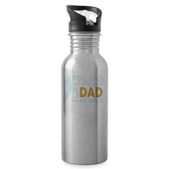 Foil Dad Wing Foil Wingsurfing Foil Wing - Water bottle with straw - silver - Right