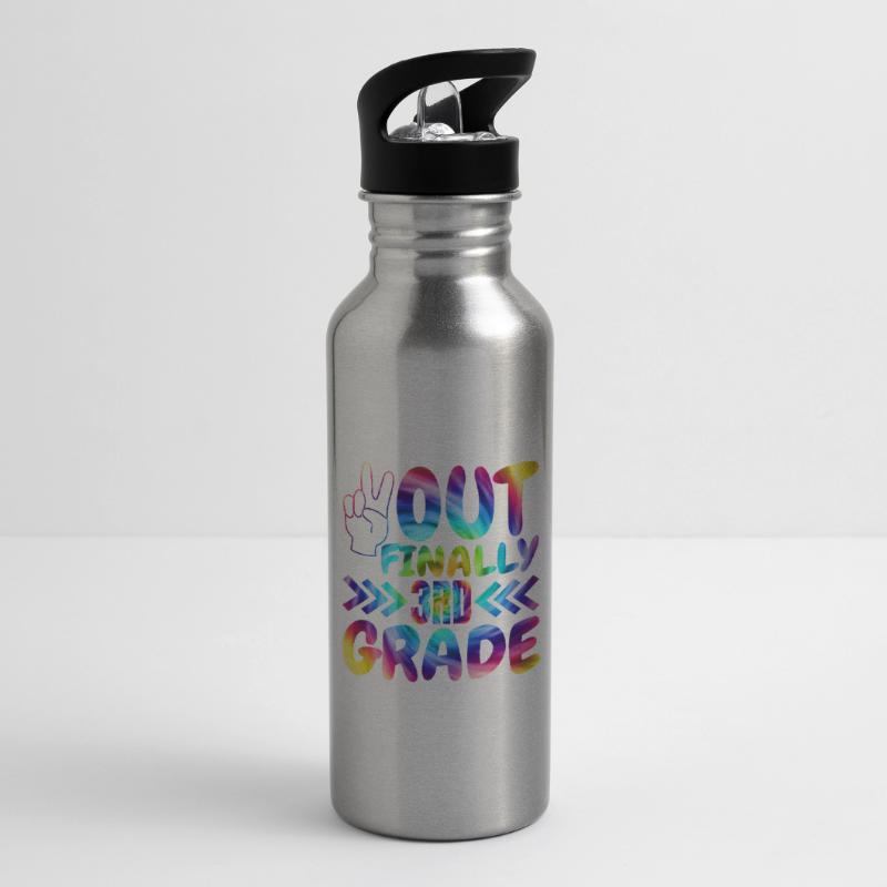 From Finally 3rd grade class elementary school students Water bottle with straw
