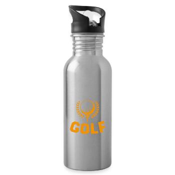 Je Peux Pas J'ai Golf Cadeau Pour Joueur De Golf - Gourde avec paille intégrée - argent clair - Droite