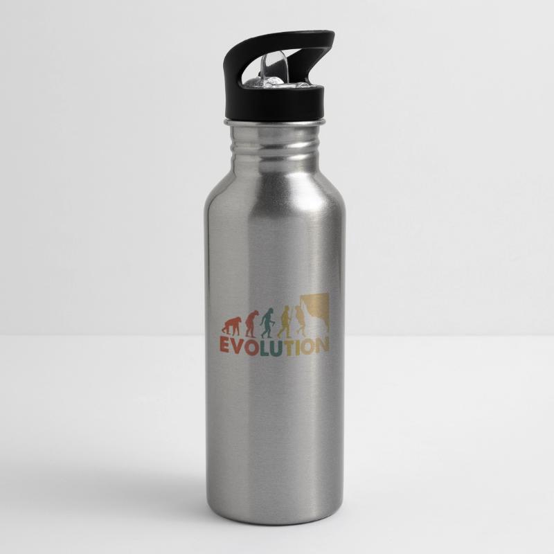 Klettern Evolution Escalade Trinkflasche mit integriertem Trinkhalm