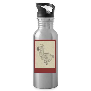 240527 Dodo 2 - Gourde avec paille intégrée - argent clair - Droite