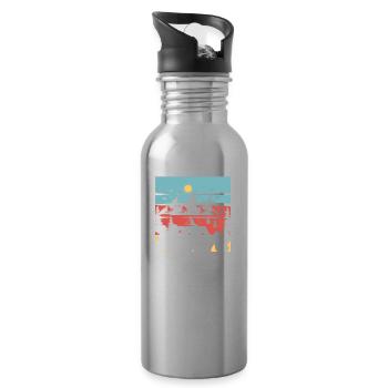 Boy Scouts Nature - Gourde avec paille intégrée - argent clair - Droite