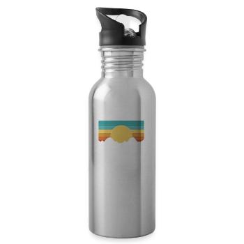 Pensioner Pension Wi-Fi - Water bottle with straw - silver - Right