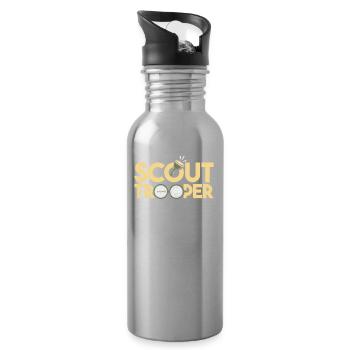 Boy Scout Scout Trooper - Gourde avec paille intégrée - argent clair - Droite