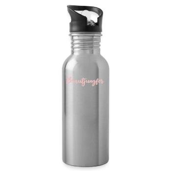 Bachelorette Party Jga Dama De Honor - Trinkflasche mit integriertem Trinkhalm - Lightsilver - Rechts