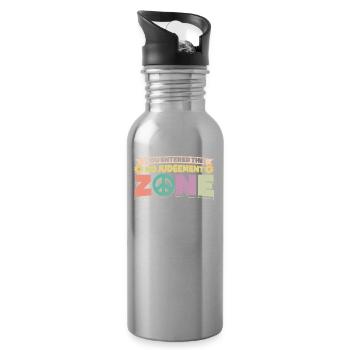 Mom Mom - Water bottle with straw - silver - Right