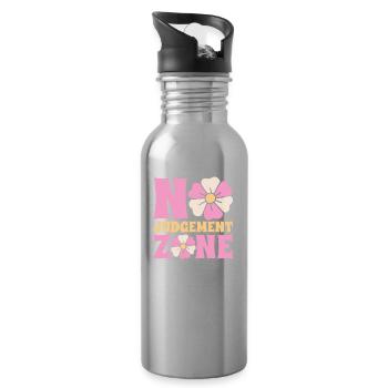 Mom Mom - Water bottle with straw - silver - Right
