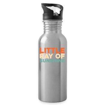 Sorority Soroitas Little Sun - Water bottle with straw - silver - Right