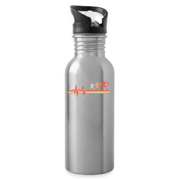 Archery Archery Archery - Water bottle with straw - silver - Right