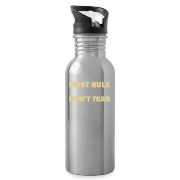 Banjo - Water bottle with straw - silver - Right