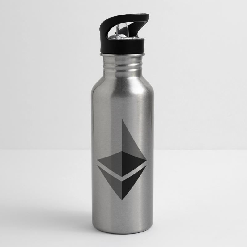 ETH éther Etherium Gourde avec paille intégrée