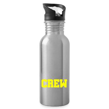 Grill Crew - Water bottle with straw - silver - Right