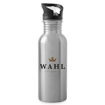 Wahl Original Family Logo - Water bottle with straw - silver - Right