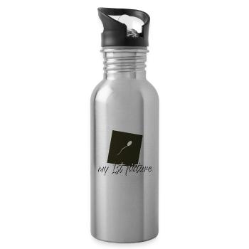 My first picture - Trinkflasche mit integriertem Trinkhalm - Lightsilver - Rechts